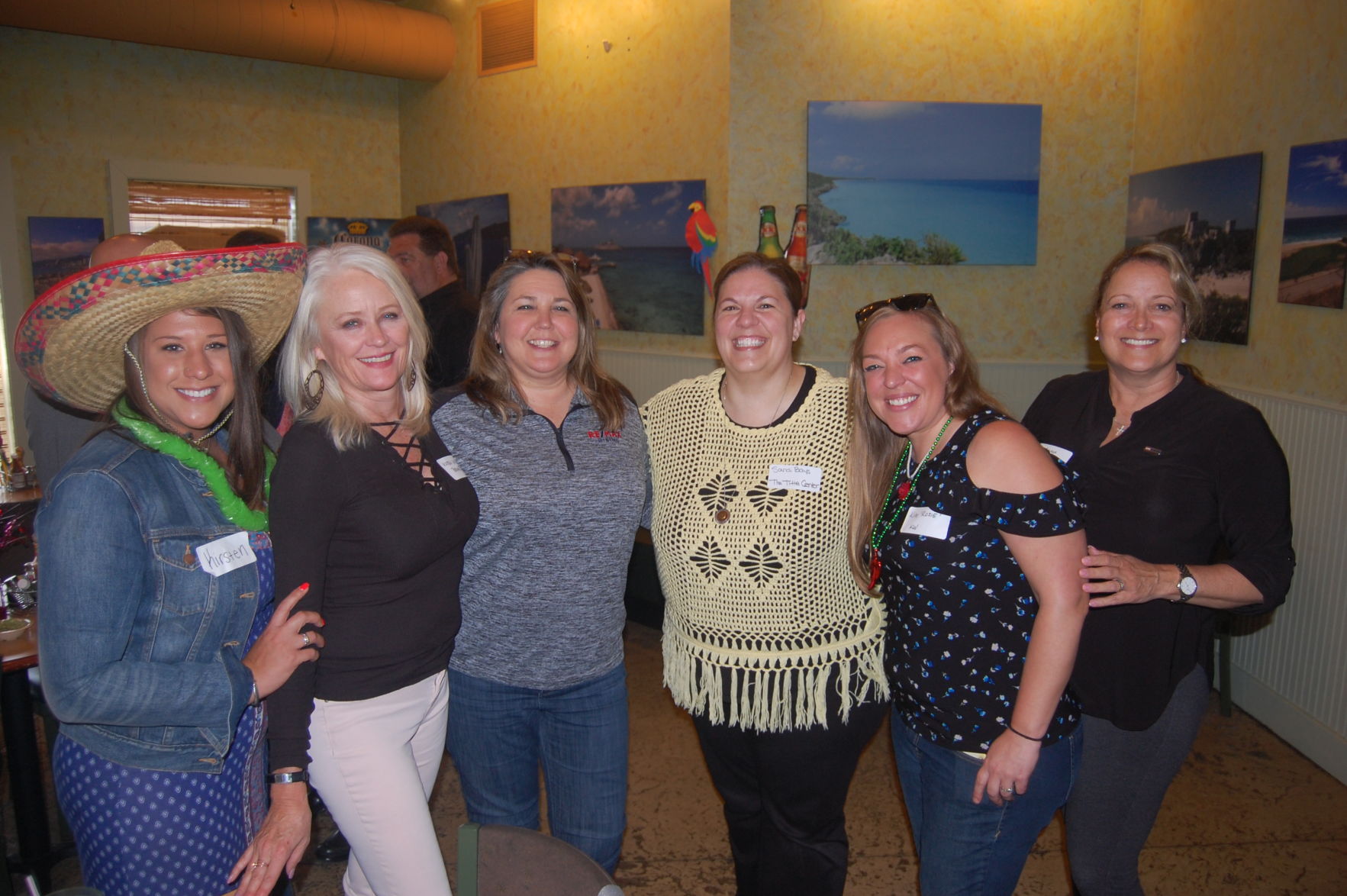 Kirsten Schroeder, Karen Williams, Tracy Patkunas, Sandi Bays, Kim Theisen, Arti Casada